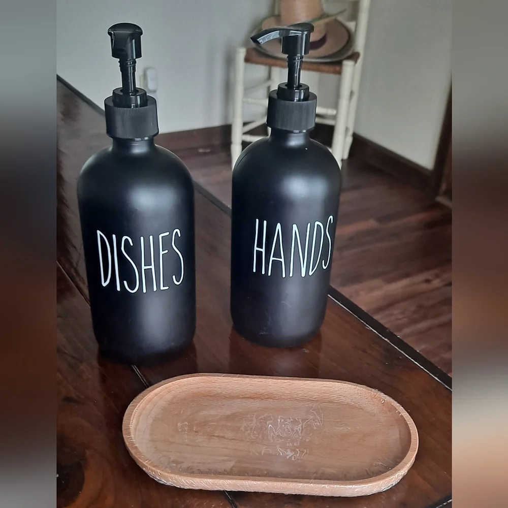 🫧Bottles Glass Dishes and Hands
